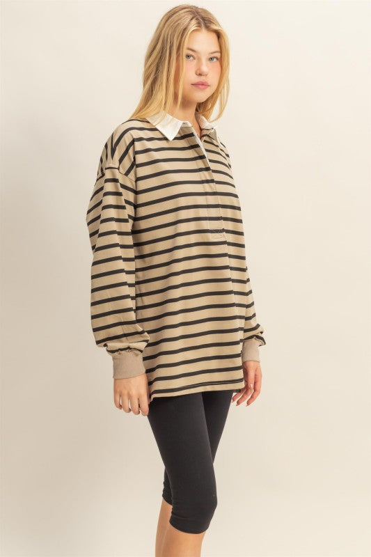 Hope Classic Stripe Collar Shirt