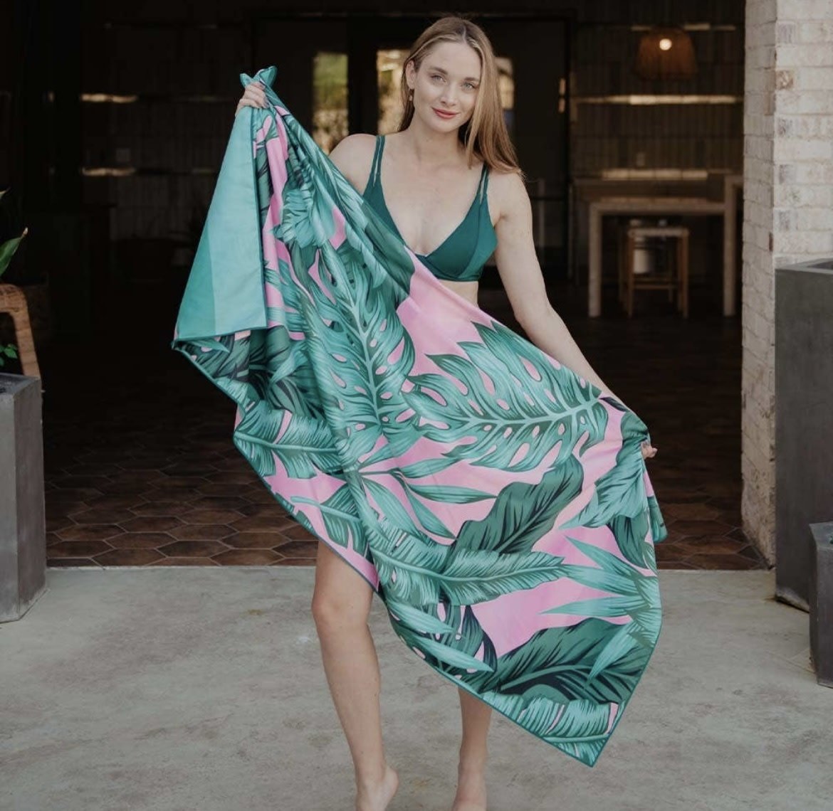 Palm beach towel