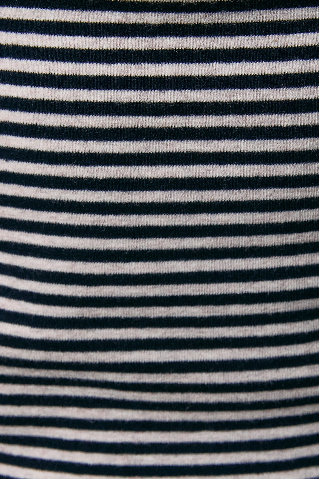 Lana Navy Oatmeal Stripe Set Top