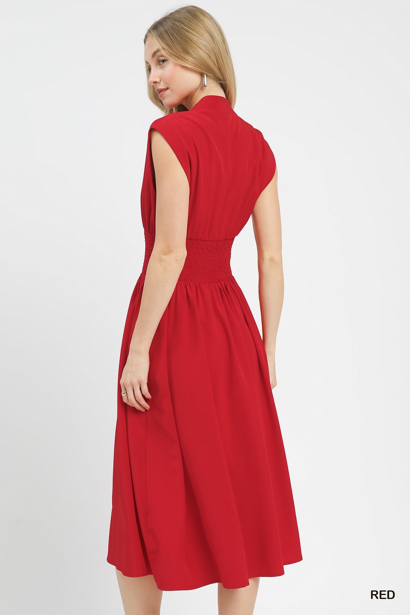 Gina Red Dress