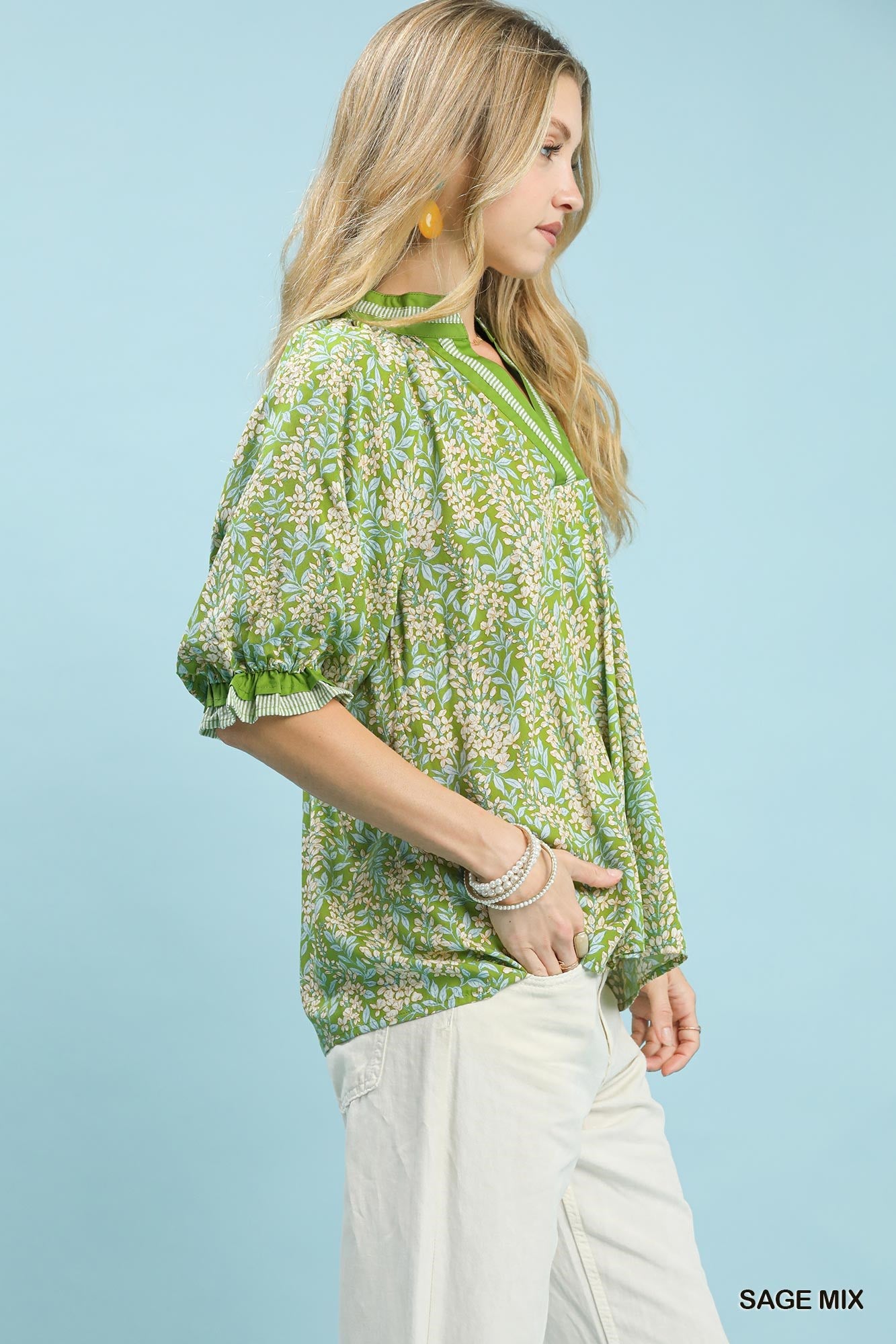 Gianna Sage Spring Top