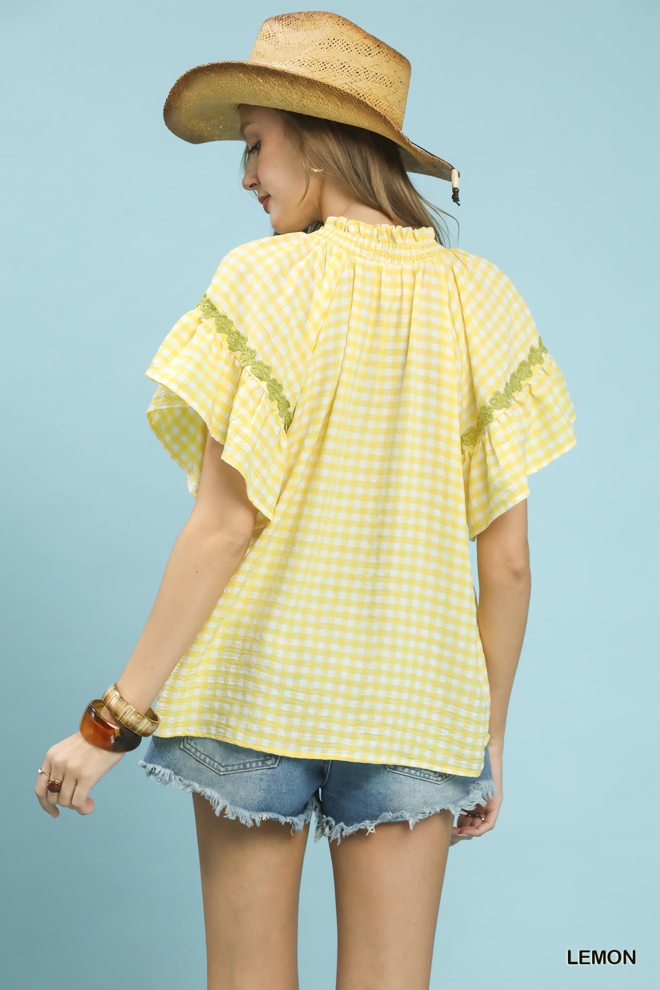 Goldie Lemon Top