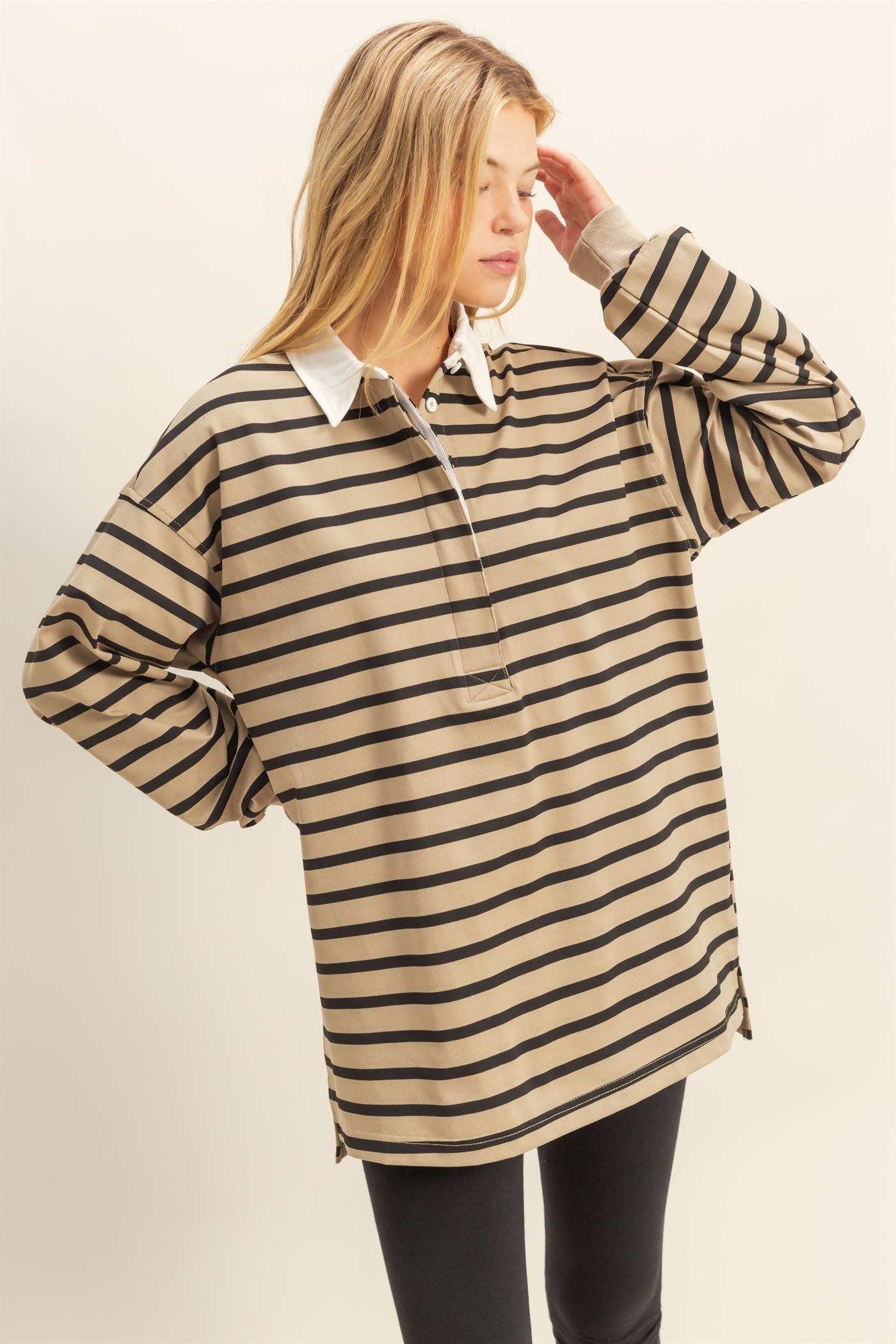 Hope Classic Stripe Collar Shirt