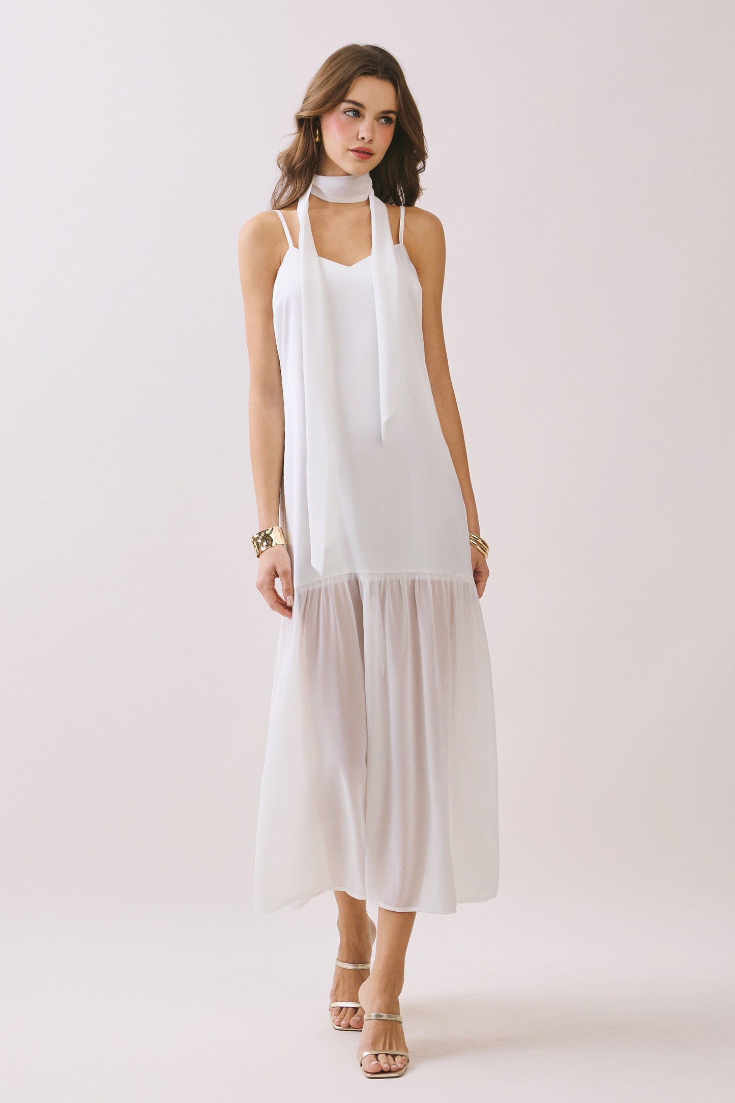 Talia White Dress