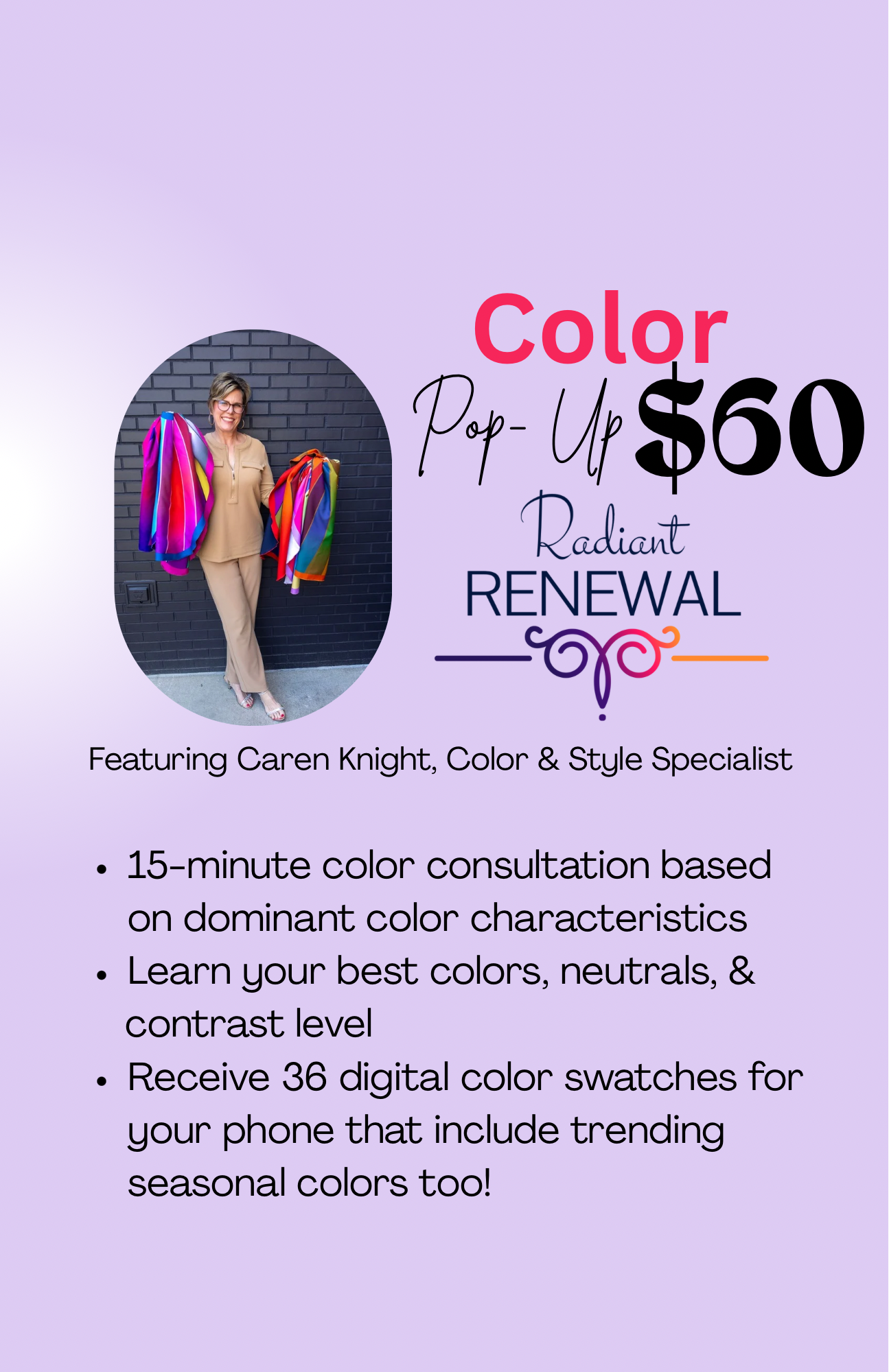 COLOR ANALYSIS BOOKING