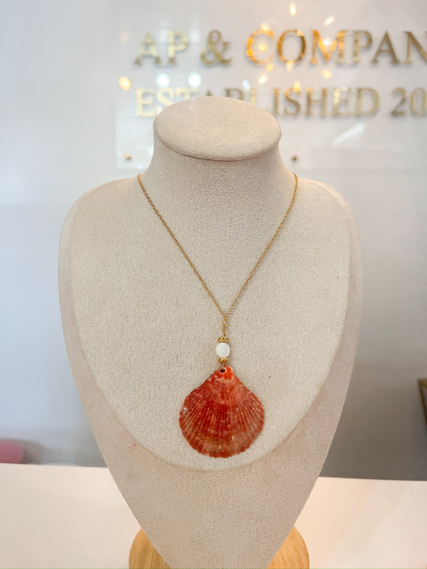 St. Augustine Beach Single Pearl Necklace