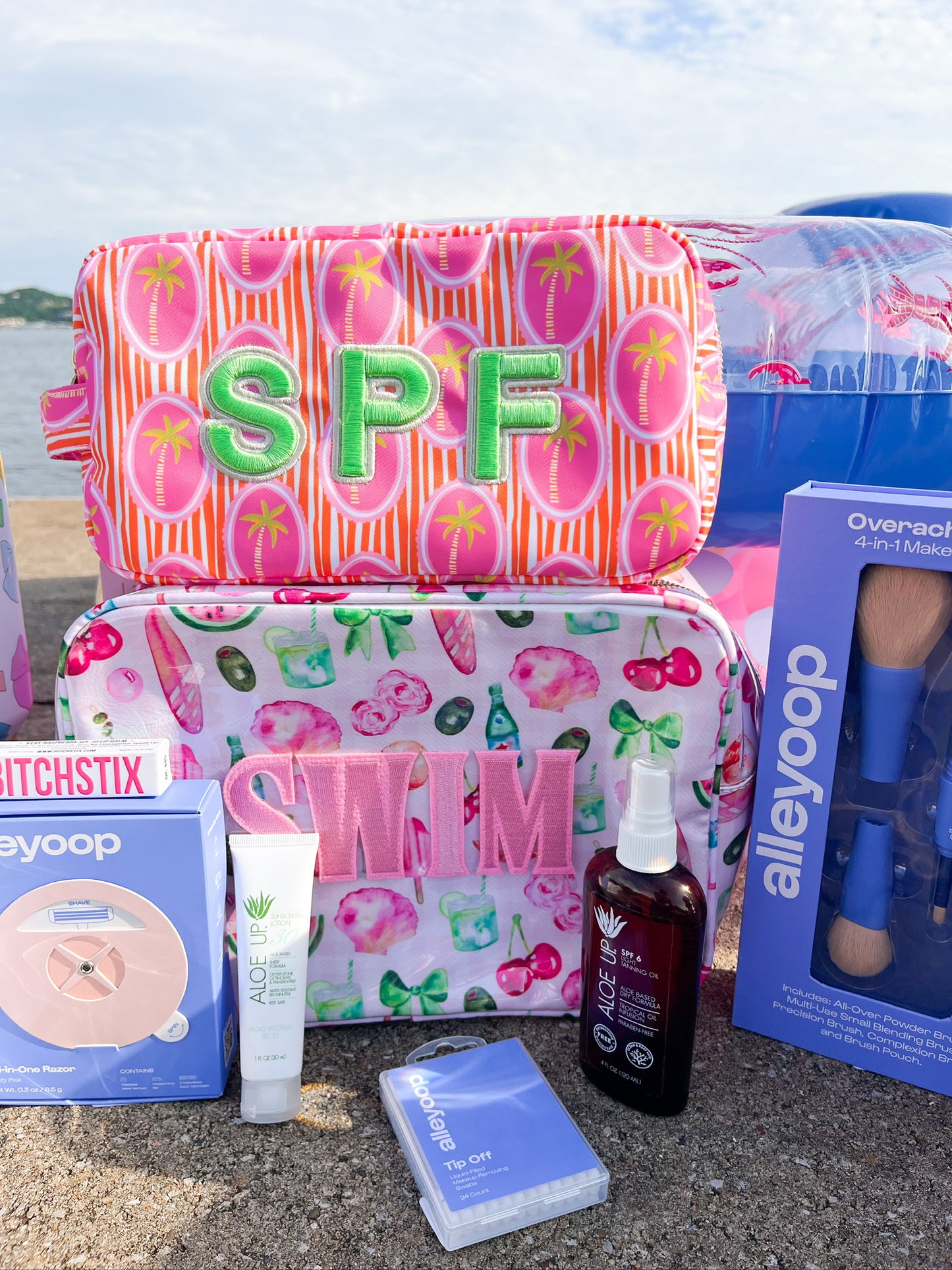 Spf - Pink Palms Large
