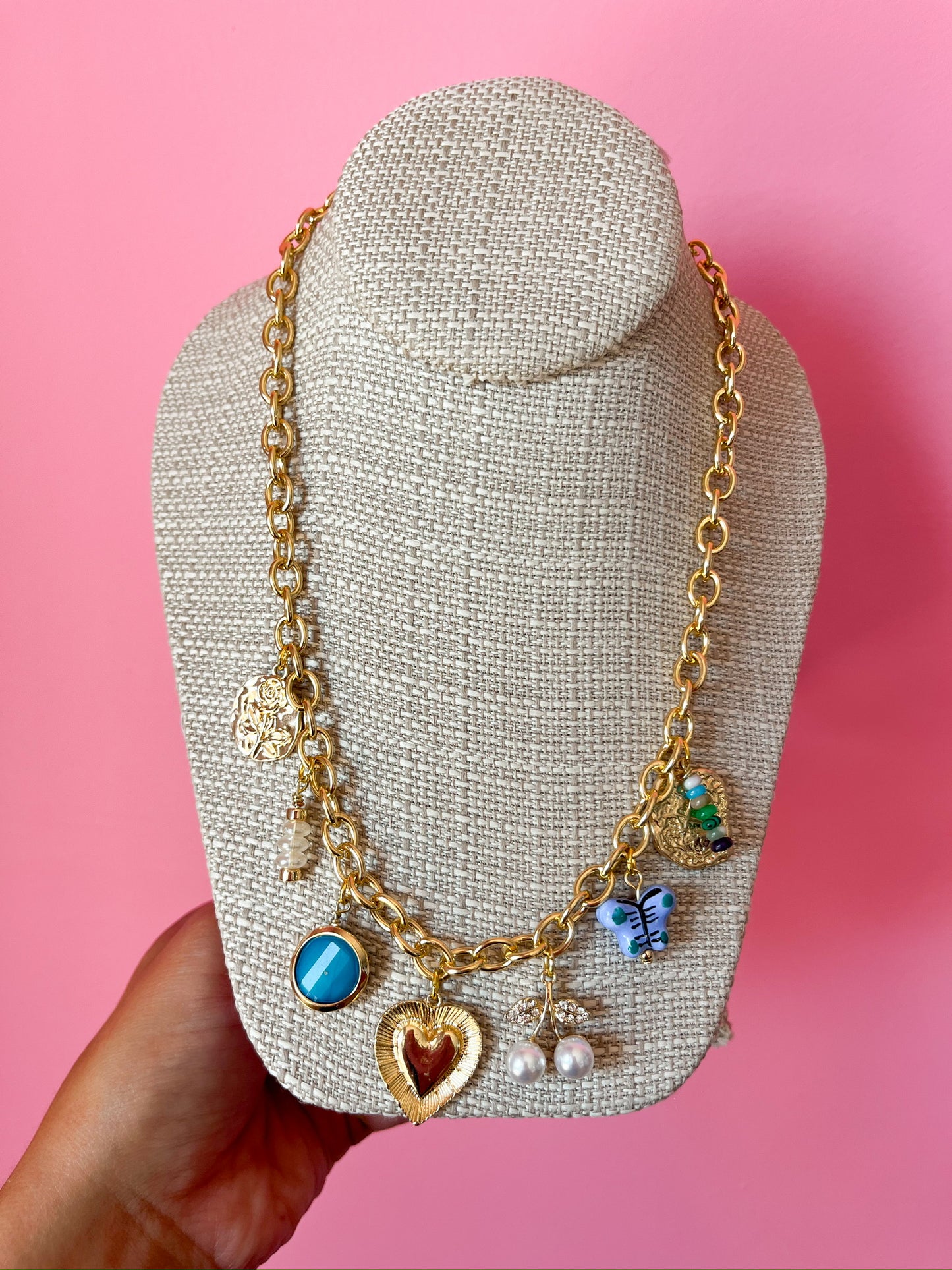 La Jolla Shores Charm Necklace