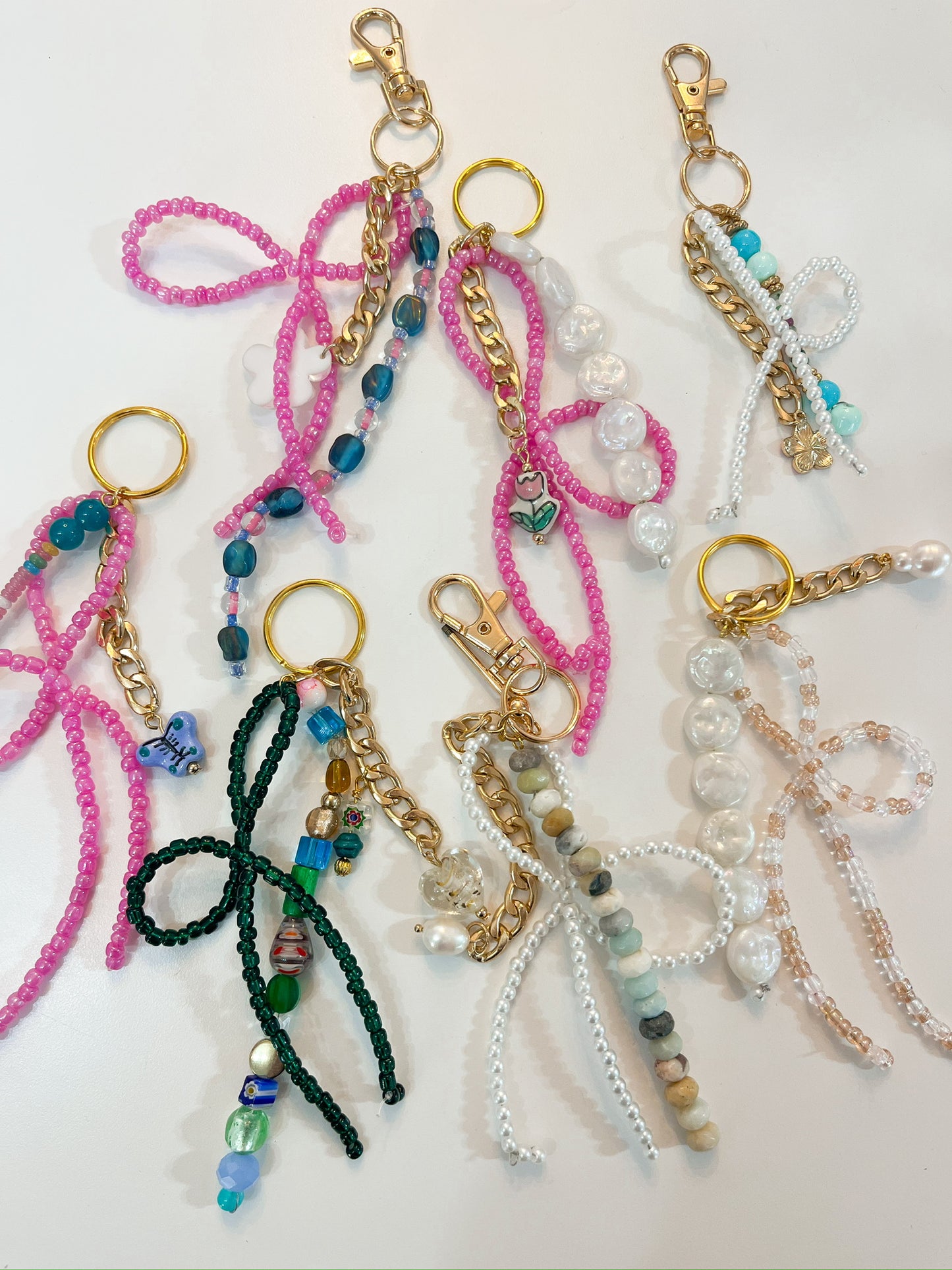 Bow Bag Charms & Keychains