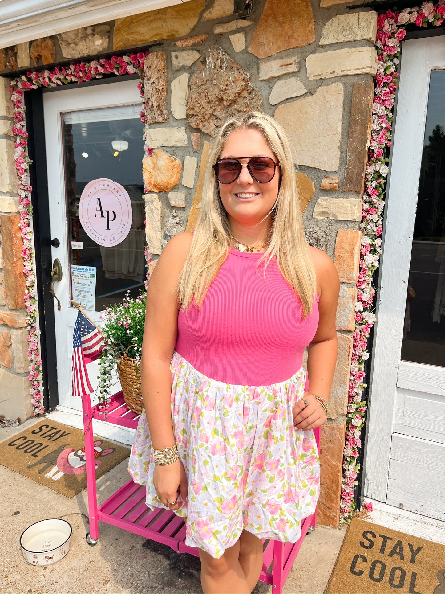 Sam Pink Mini Dress
