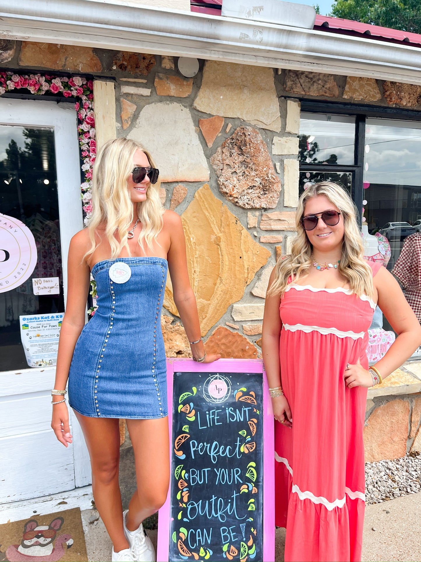 Brooke Coral Dress