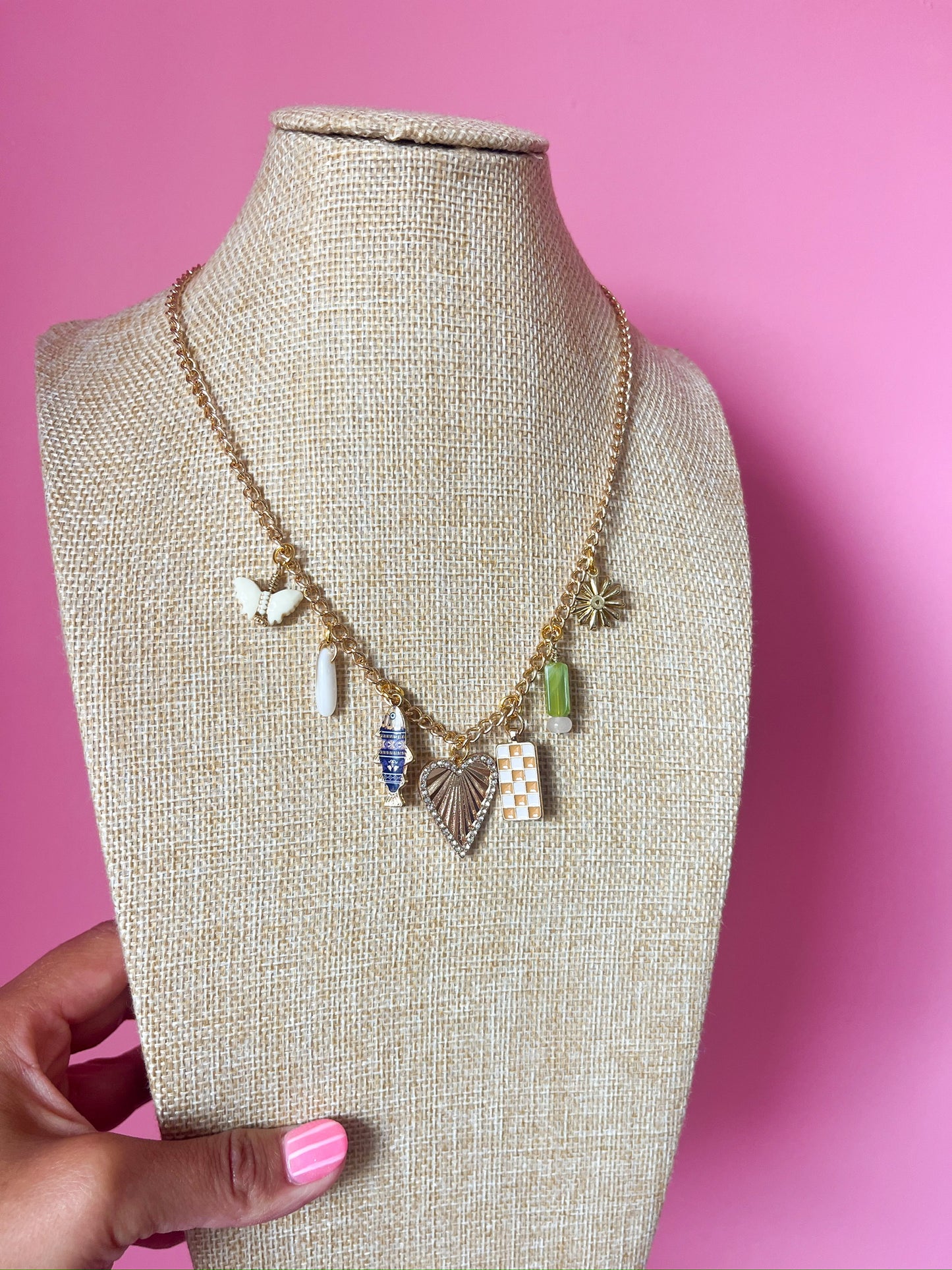 Cape Charles Charm Necklace