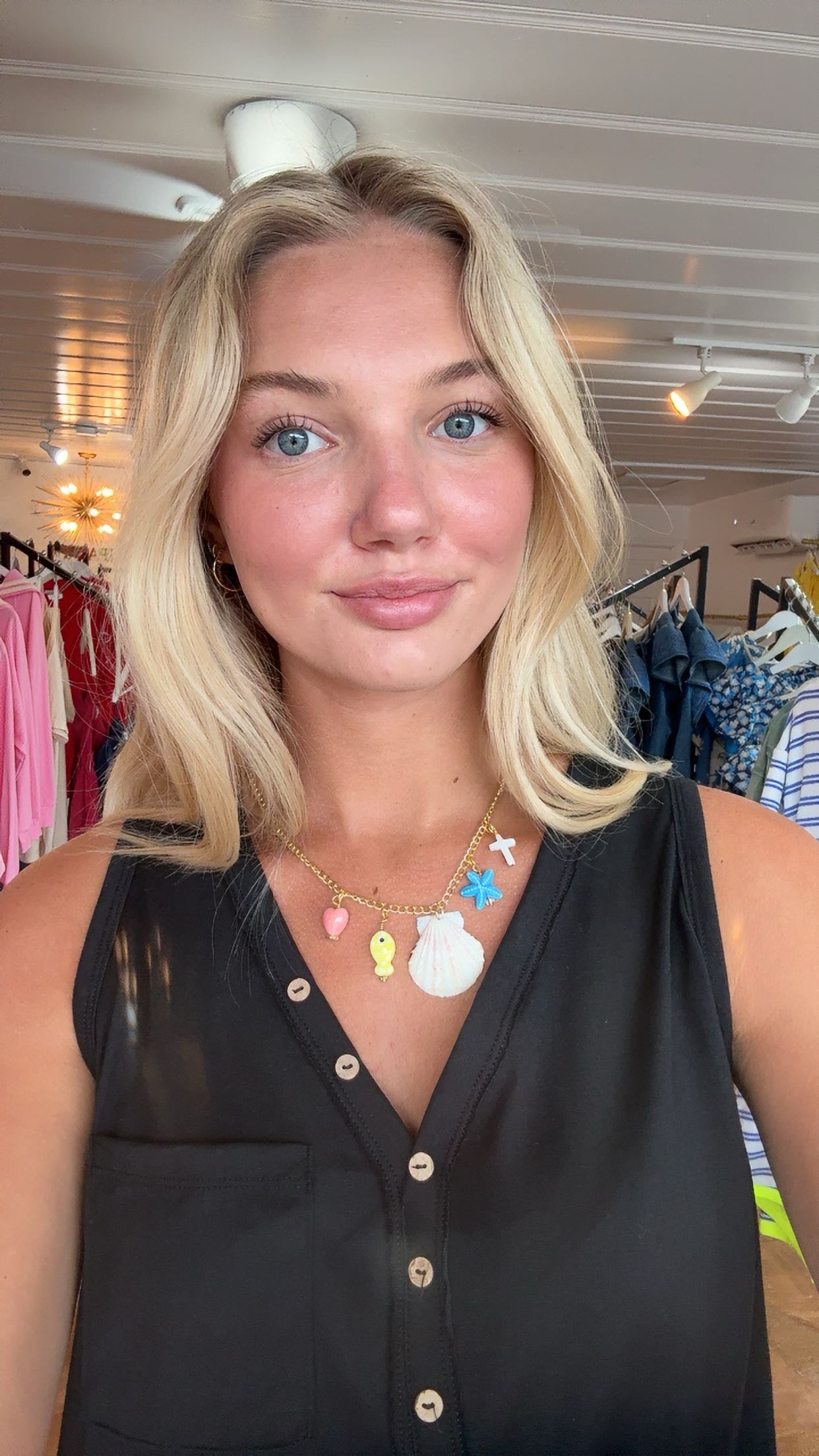 Shell Charm Necklace