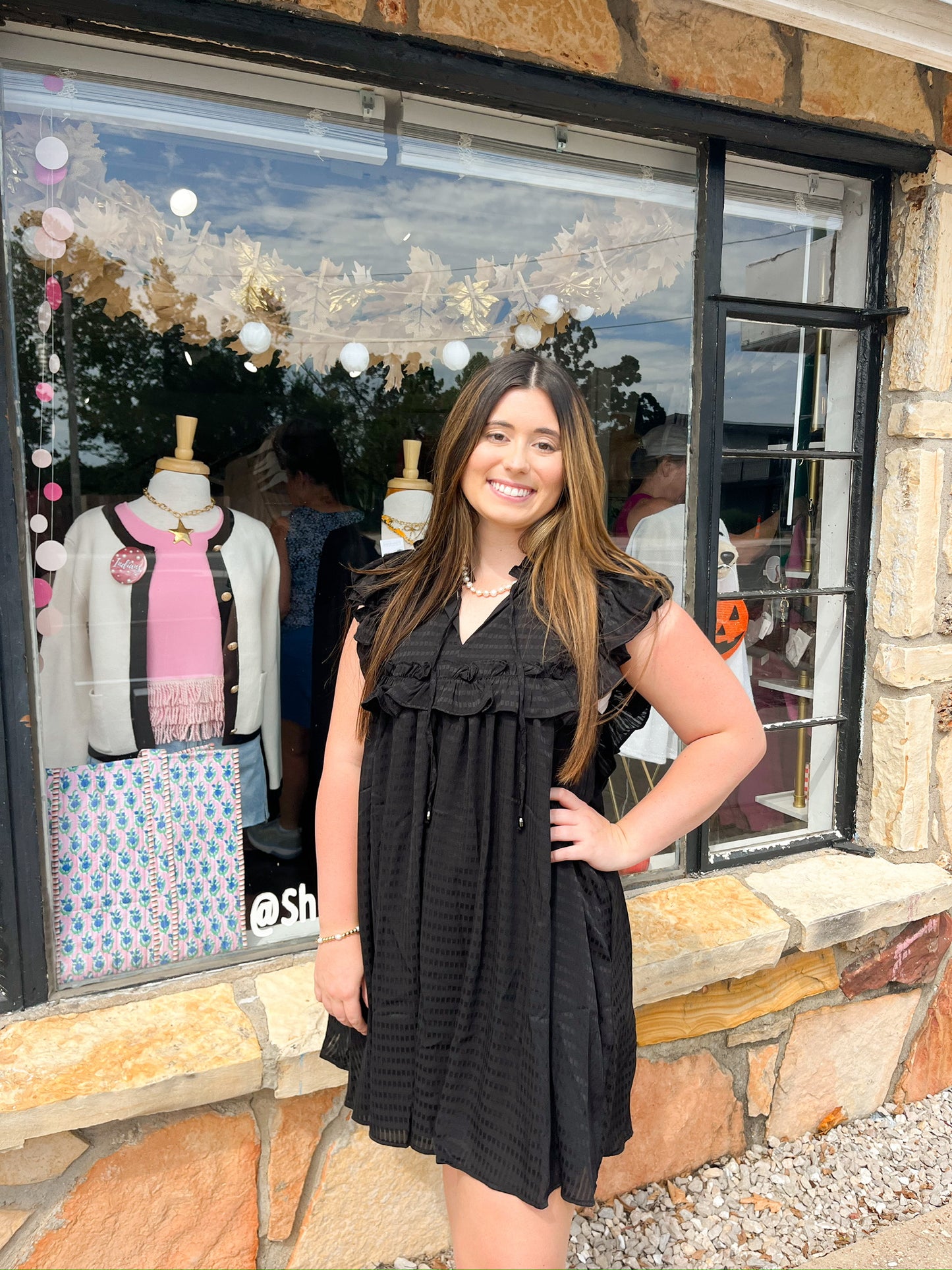 Emery Black Sleeveless Dress