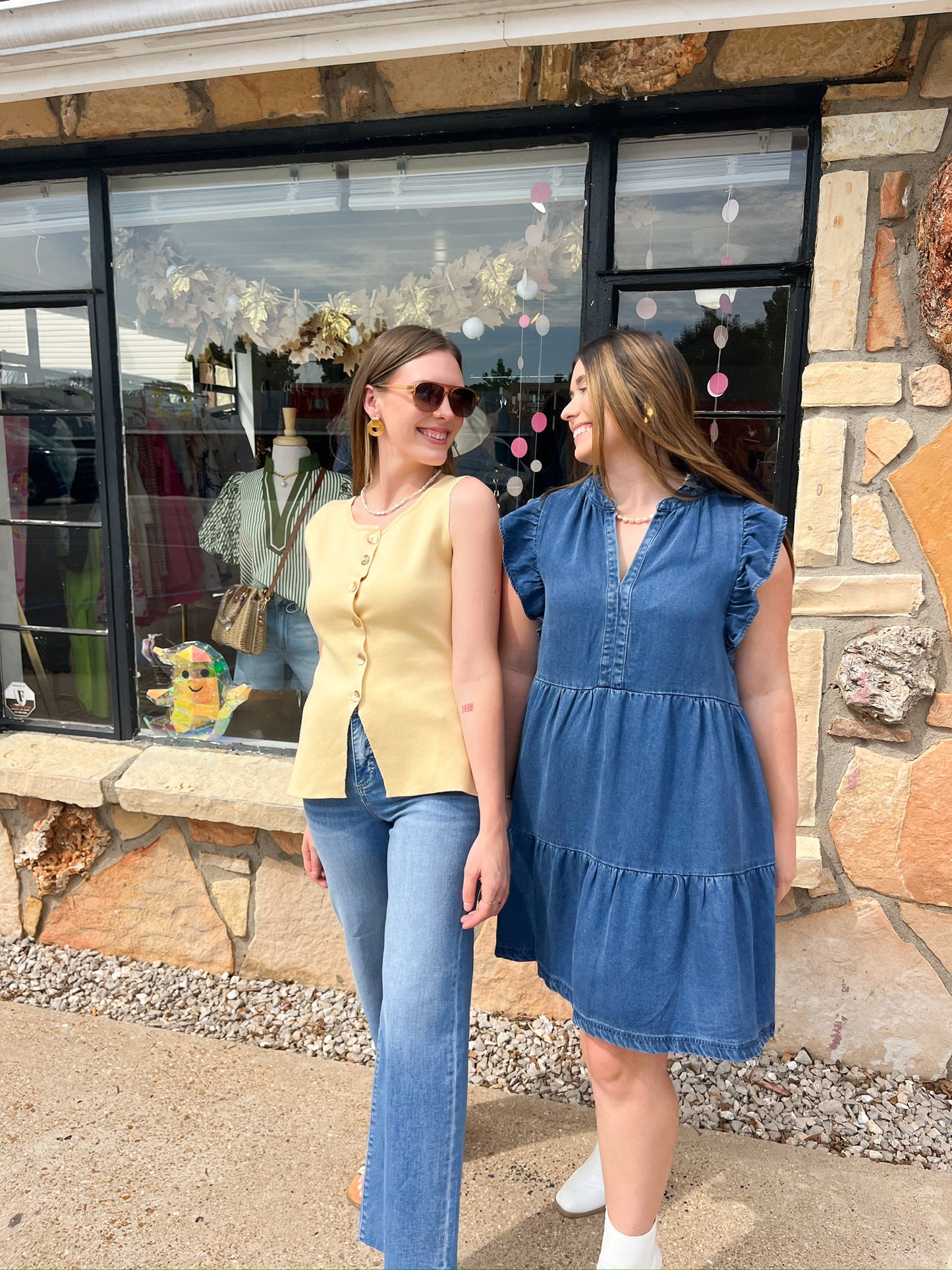Daphne Dark Denim Dress