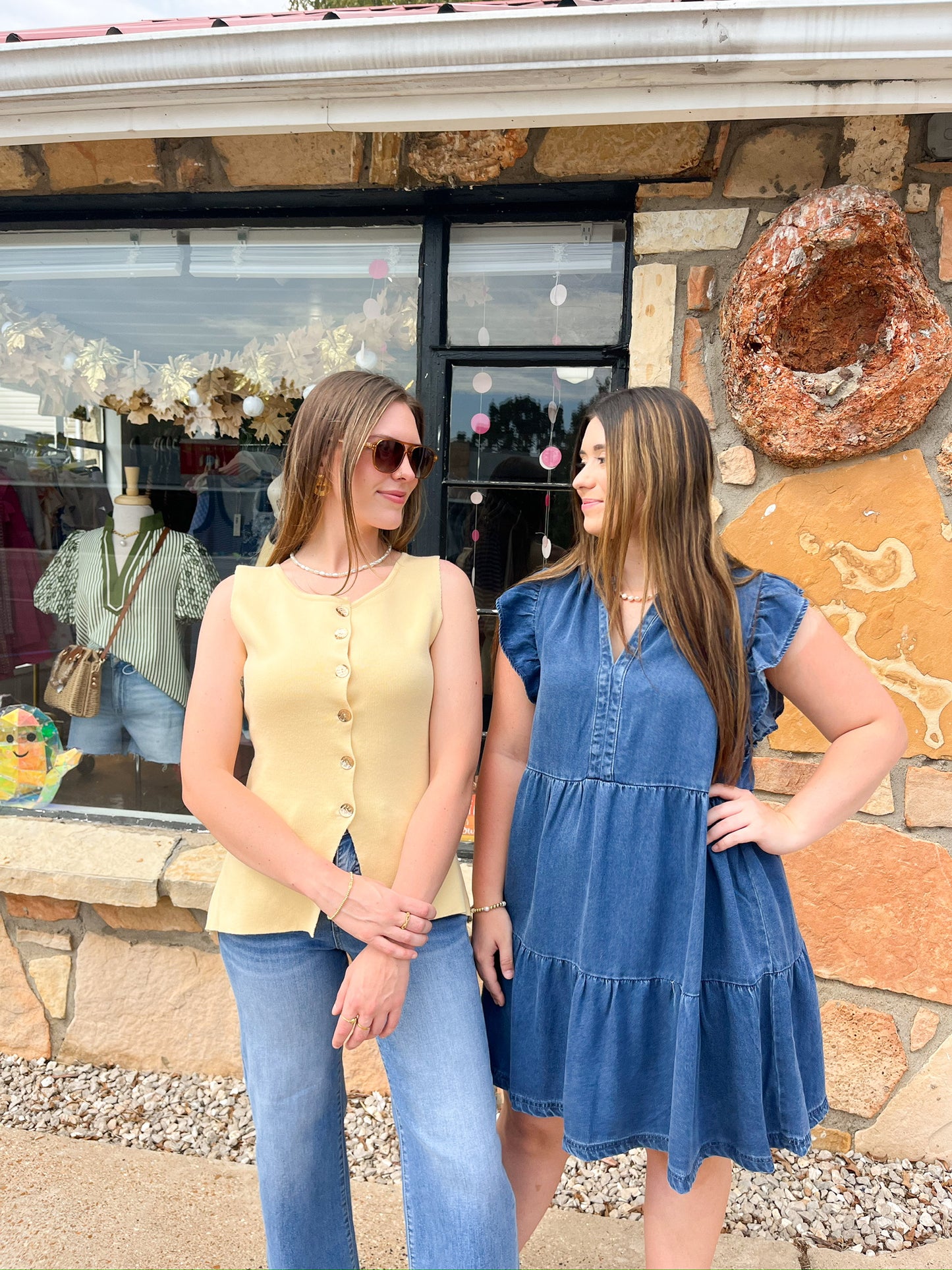 Daphne Dark Denim Dress