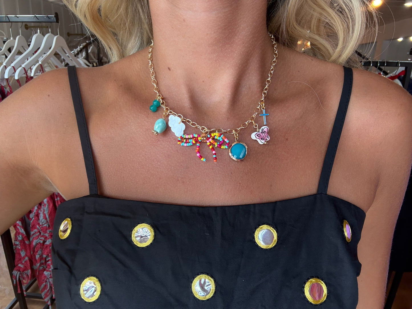 Dockweiler Beach Charm Necklace