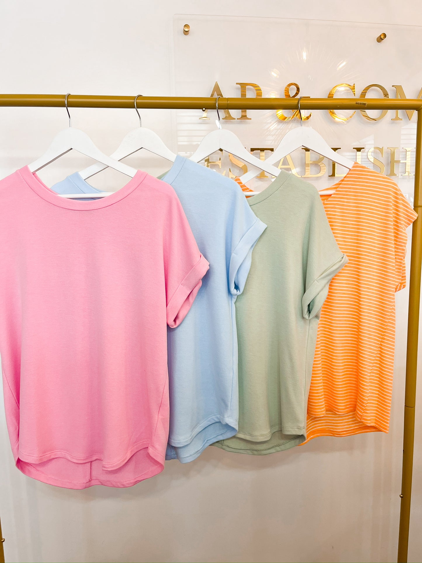 Sarah light pink top