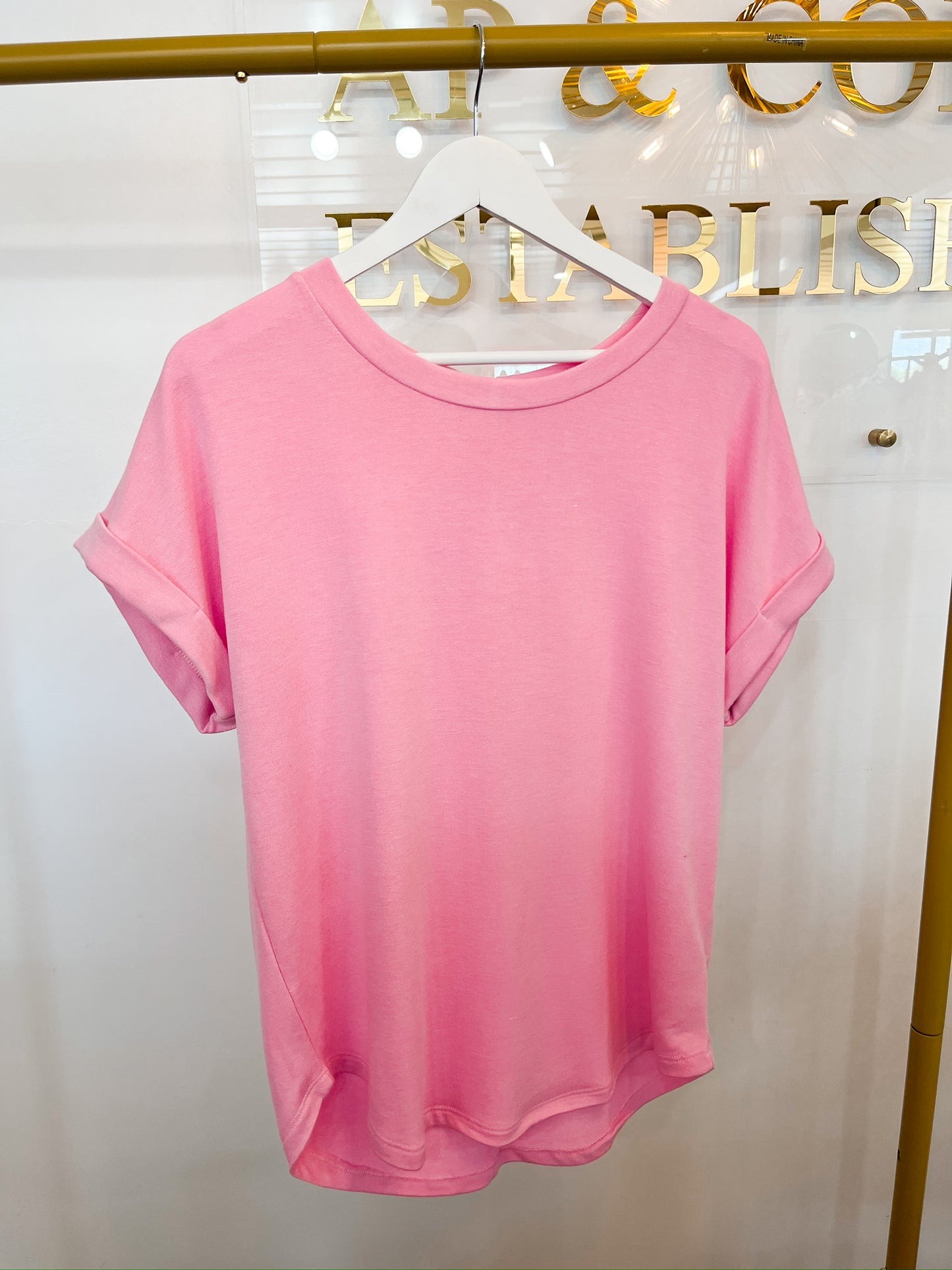 Sarah light pink top