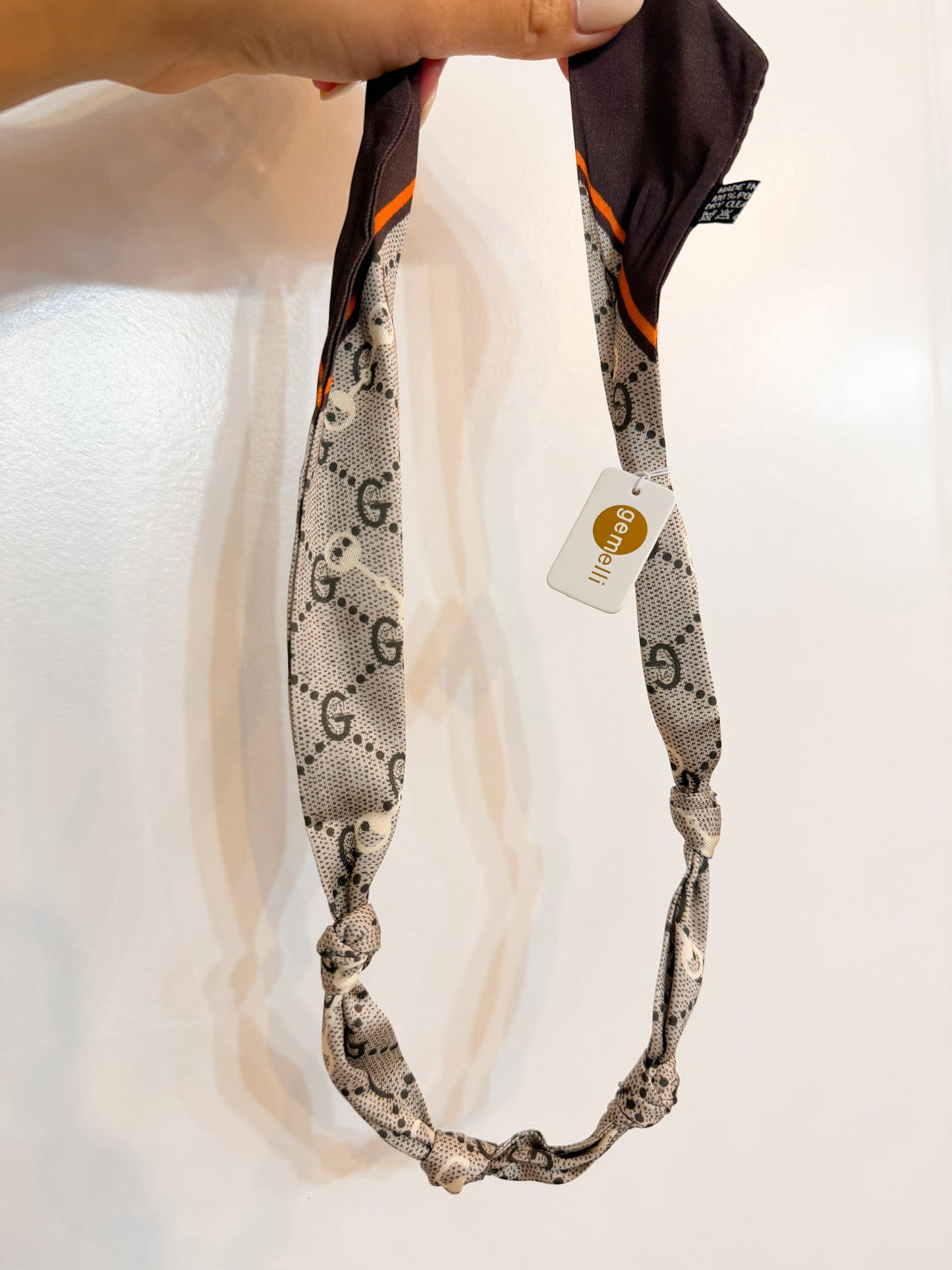 Knotted Scarf Gia Brown