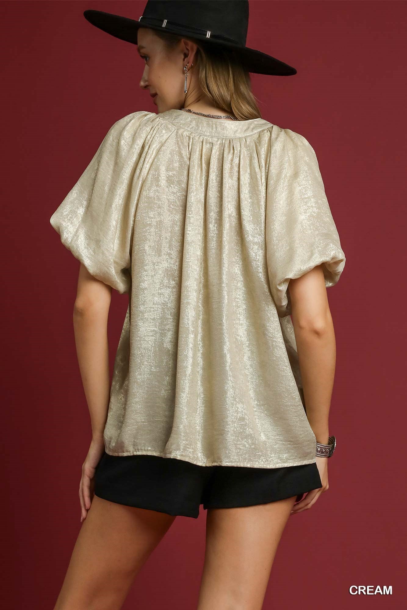 Ginny Cream Top