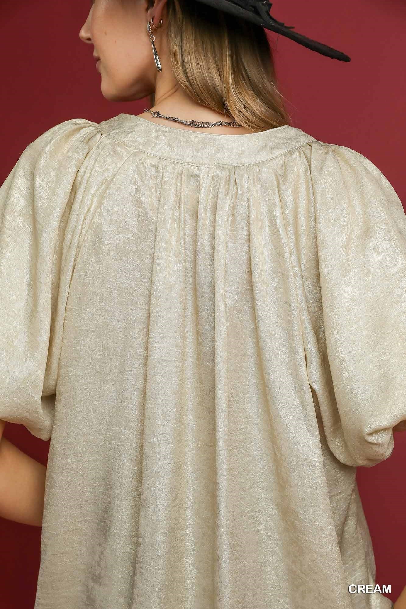 Ginny Cream Top
