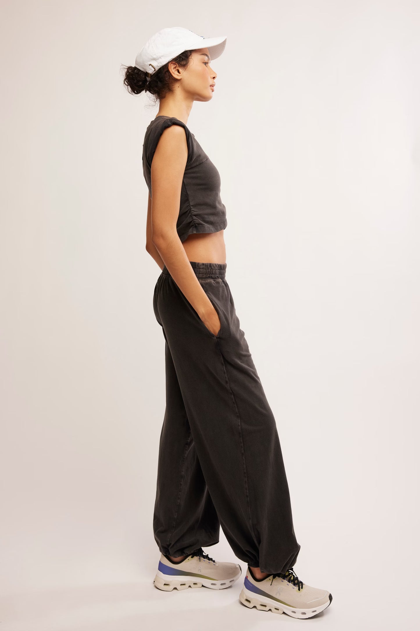 Free People Movement HOT SHOT CROSSOVER SET BLACK