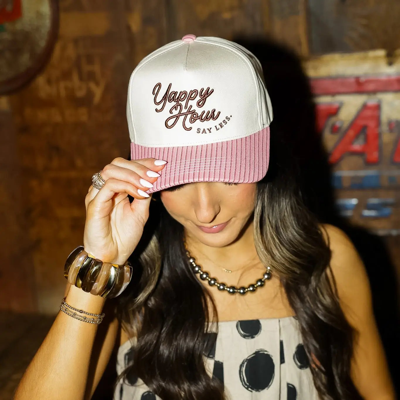 Yappy Hour Canvas Cap