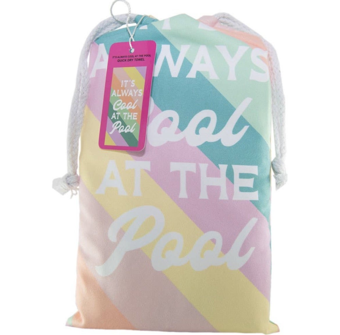 Cool at the pool beach towel