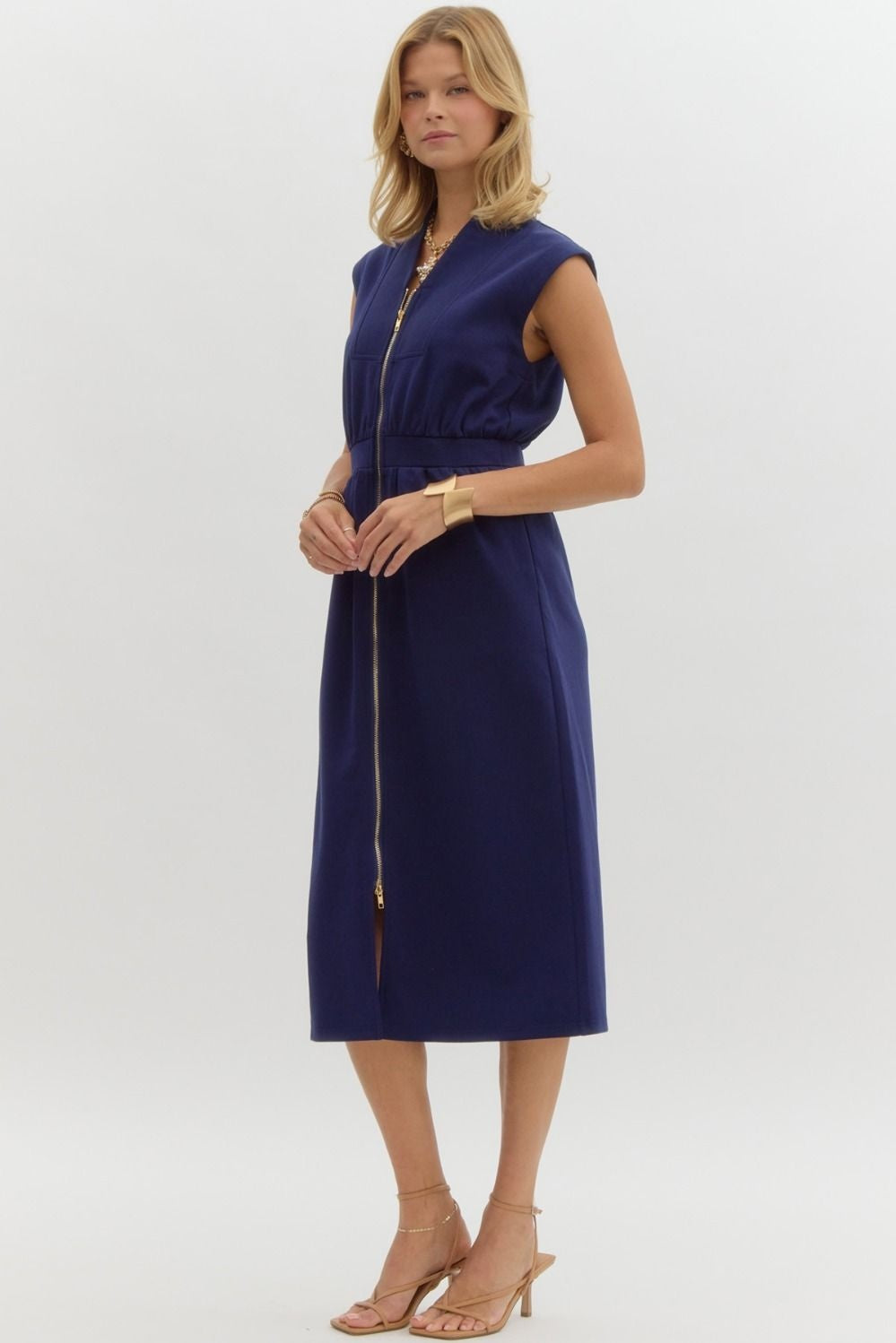 Emily navy dress