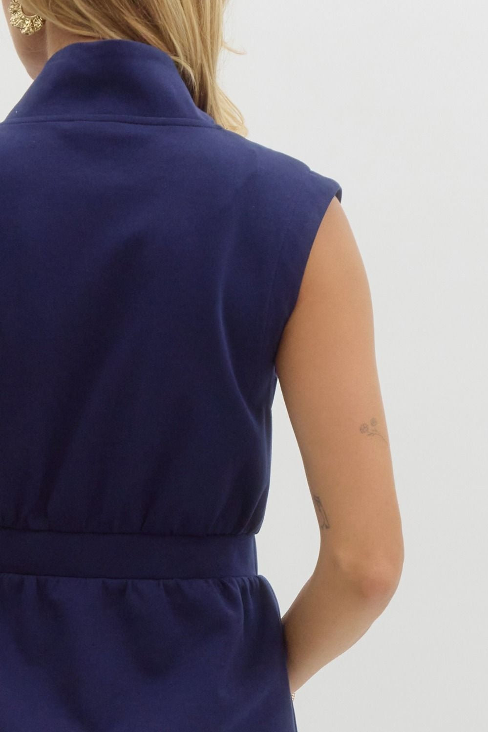 Emily navy dress