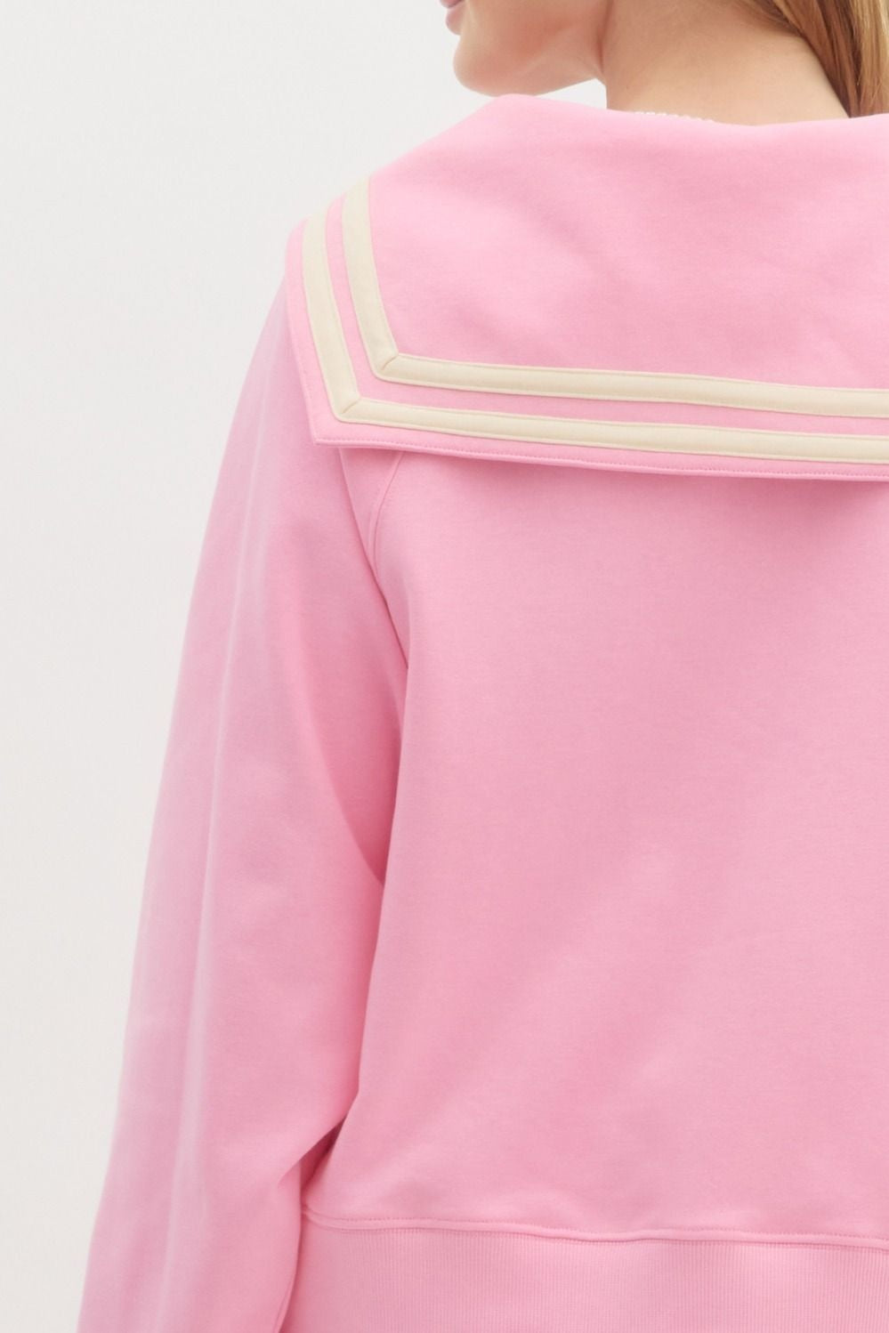Emma pink jersey top