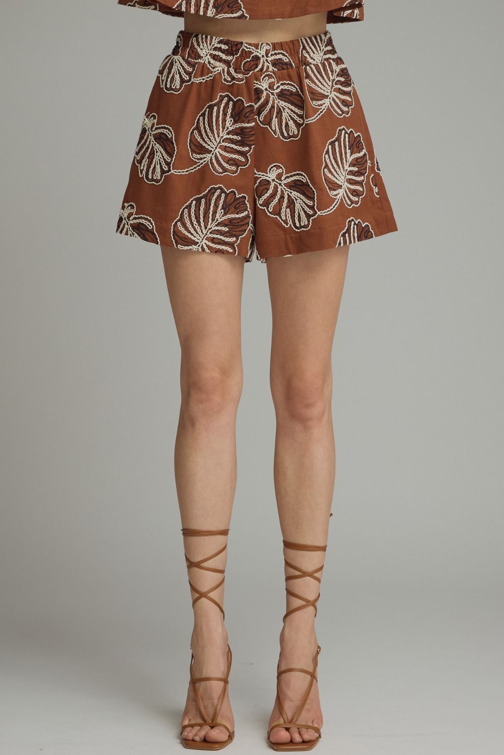 Evelyn Brown Set Bottoms