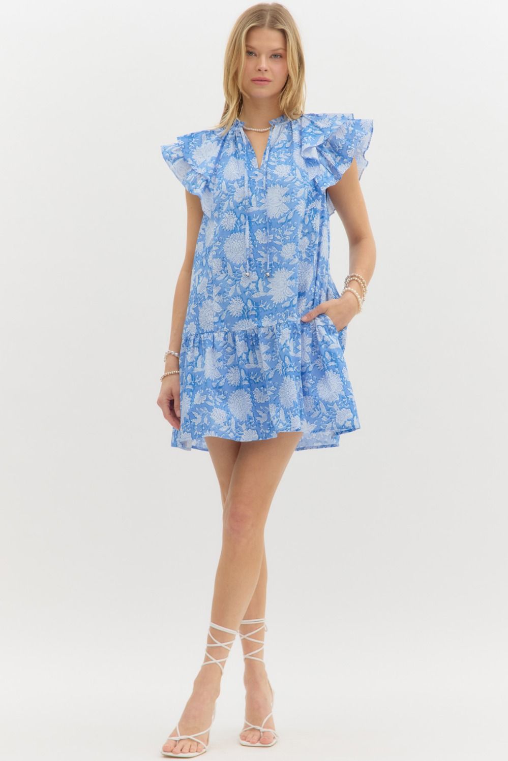 Elizabeth blue dress