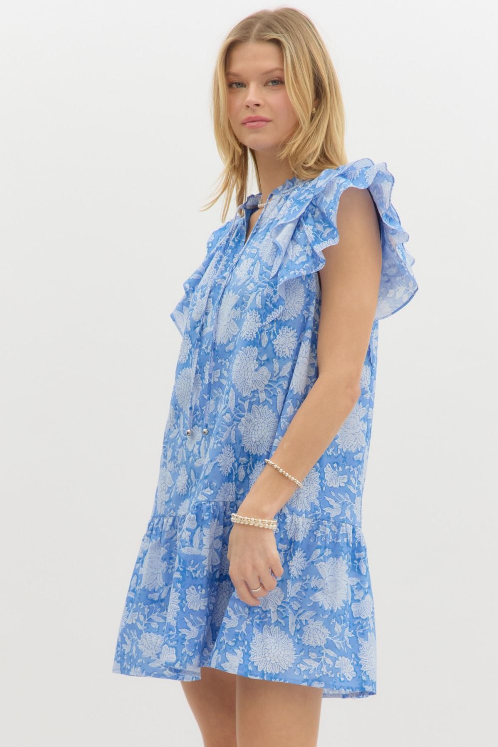Elizabeth blue dress