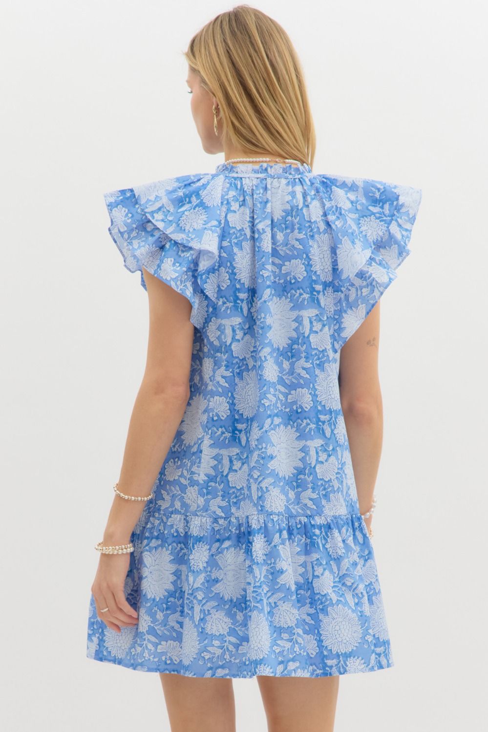 Elizabeth blue dress