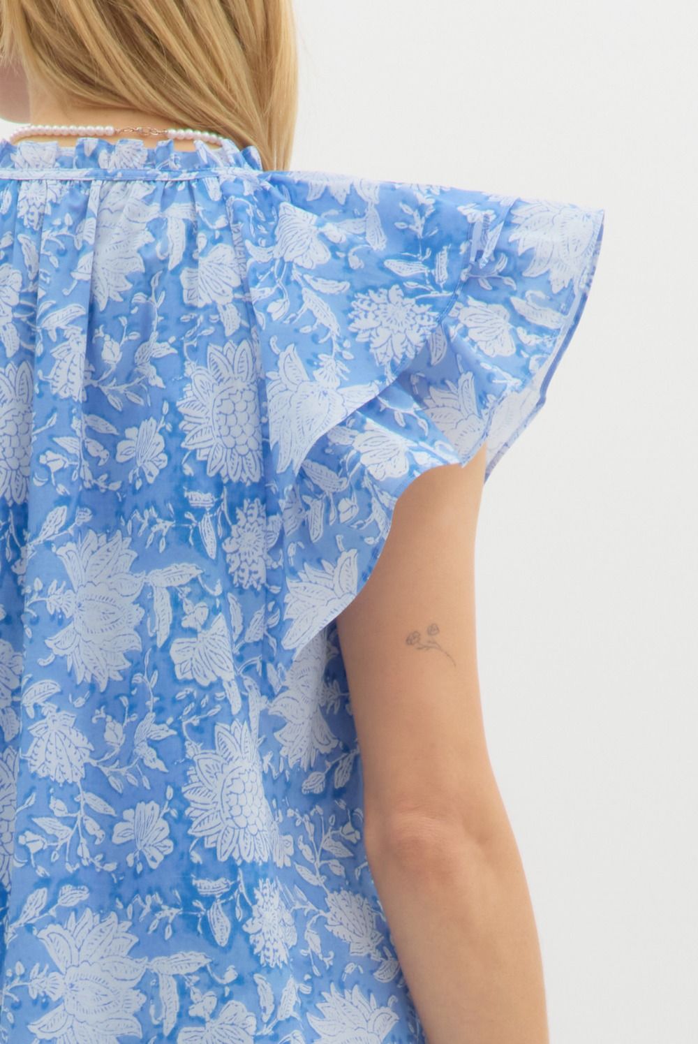 Elizabeth blue dress