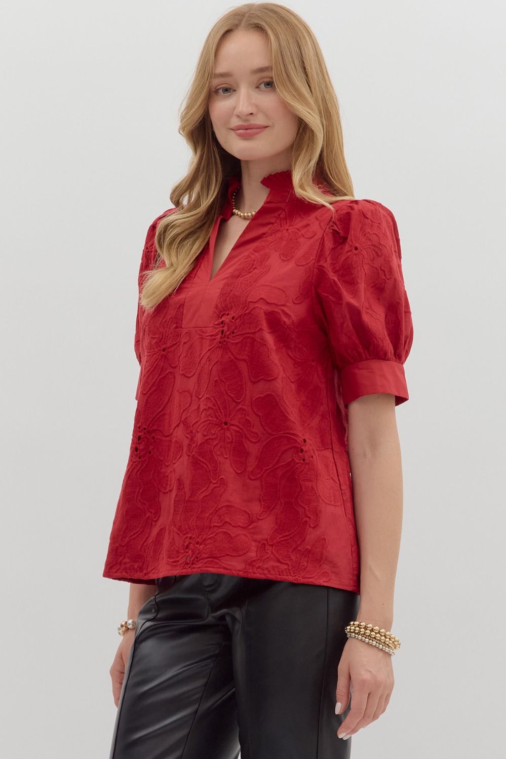 Ellie Red Top