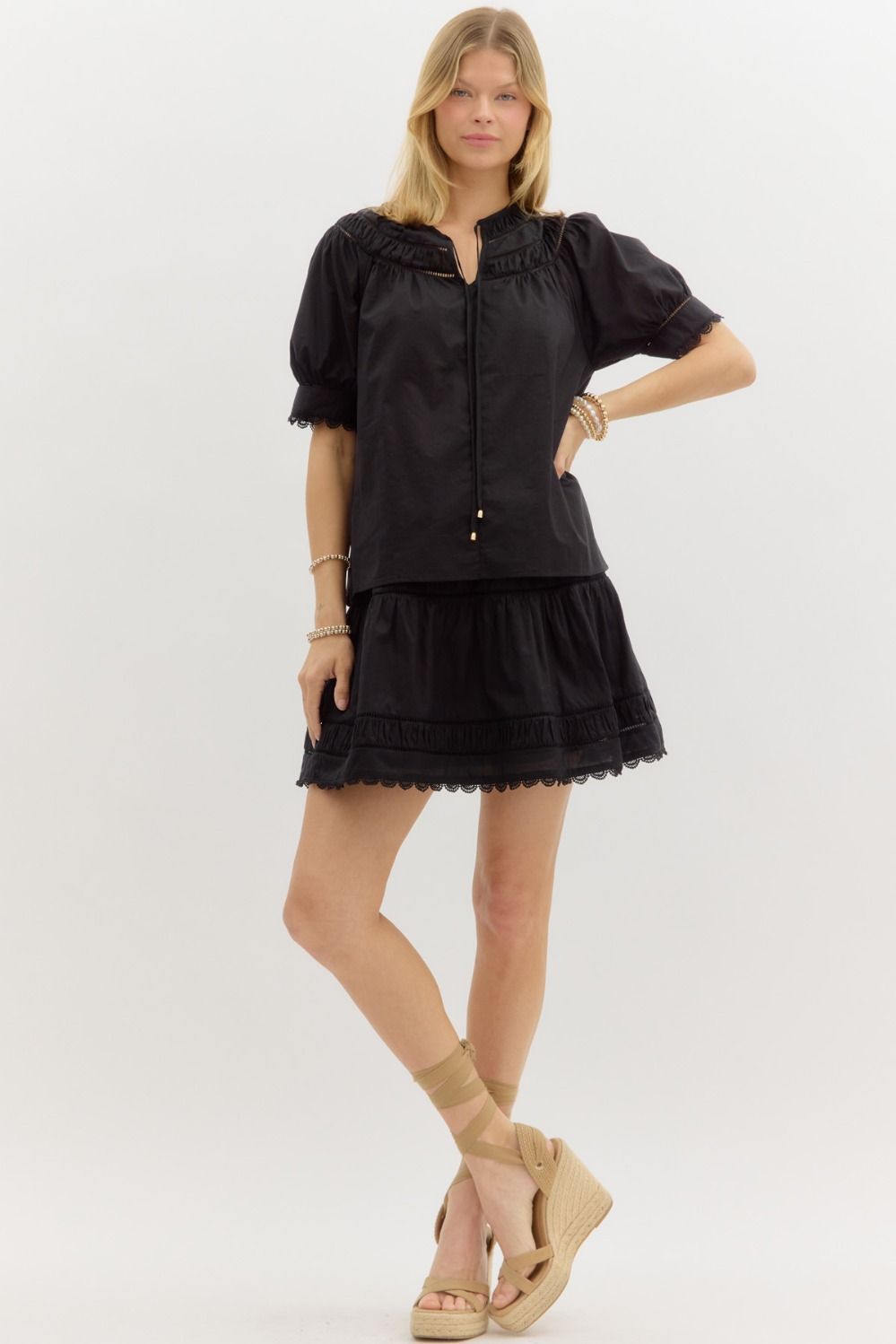 Eva Black Top