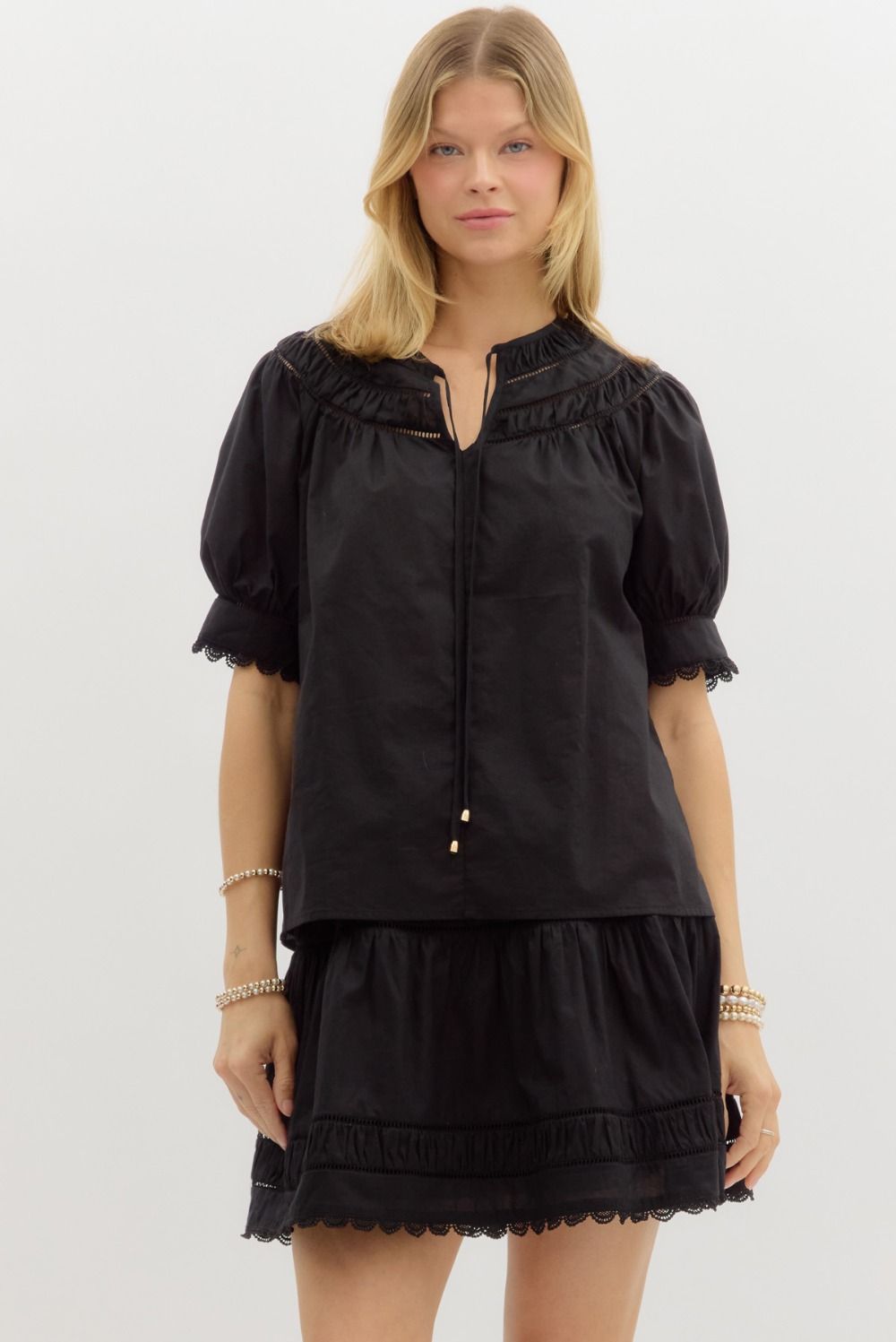 Eva Black Top