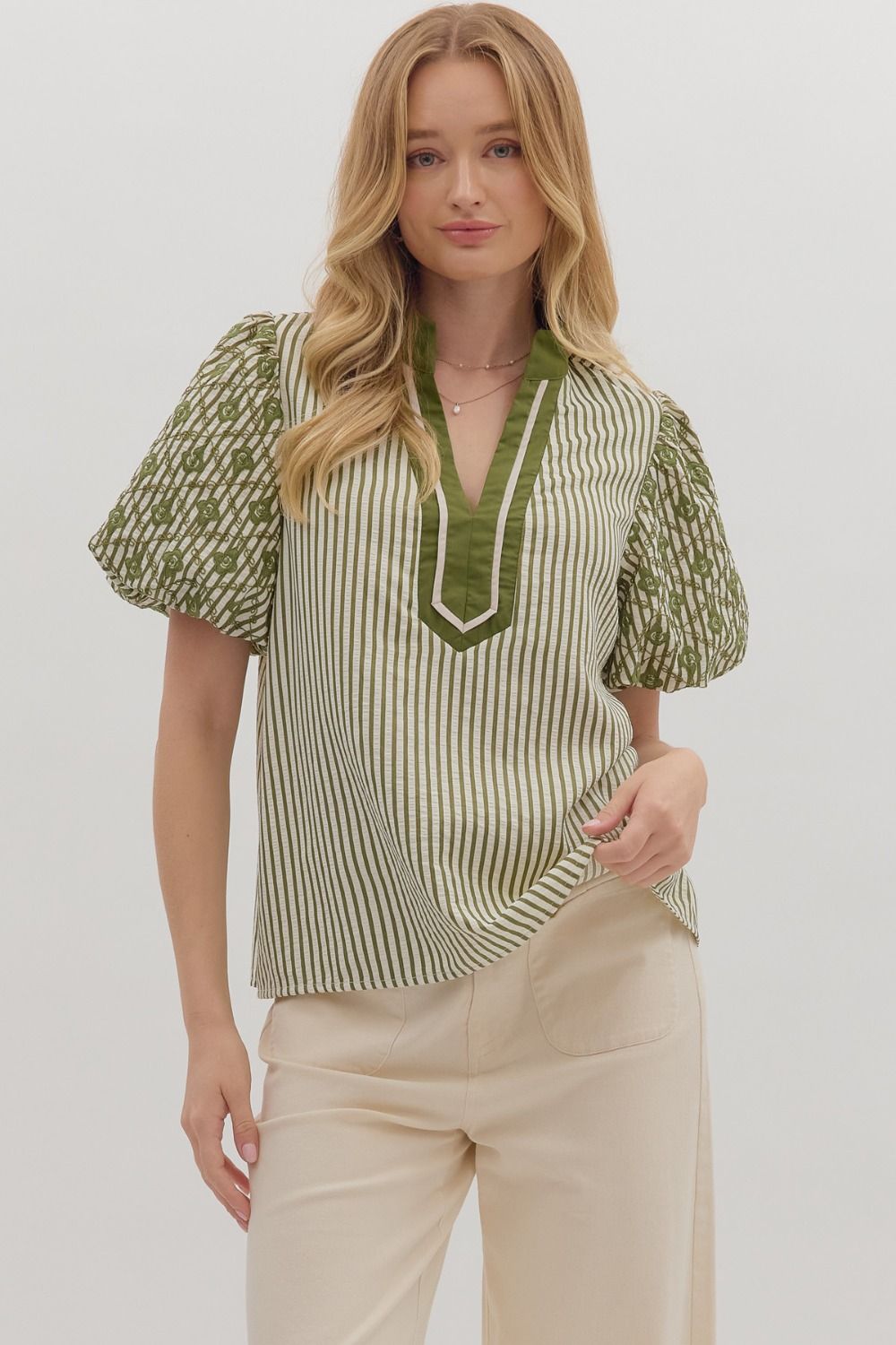 Ella Olive Blouse