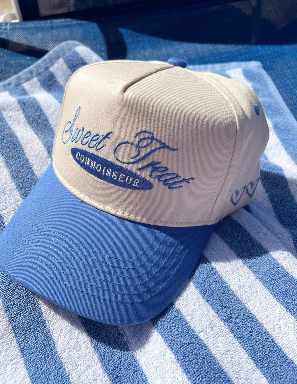 Sweet Treat Connoisseur - Periwinkle Vintage Trucker Hat