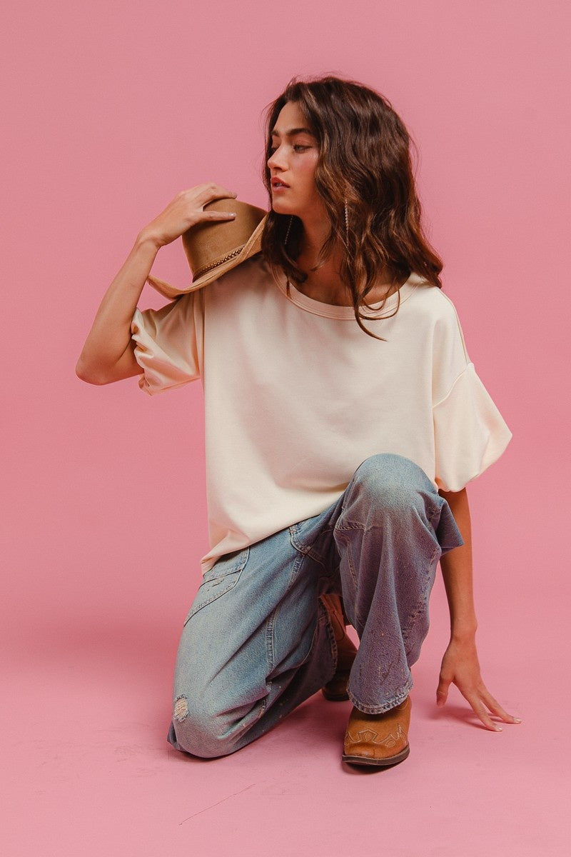Bella cream top