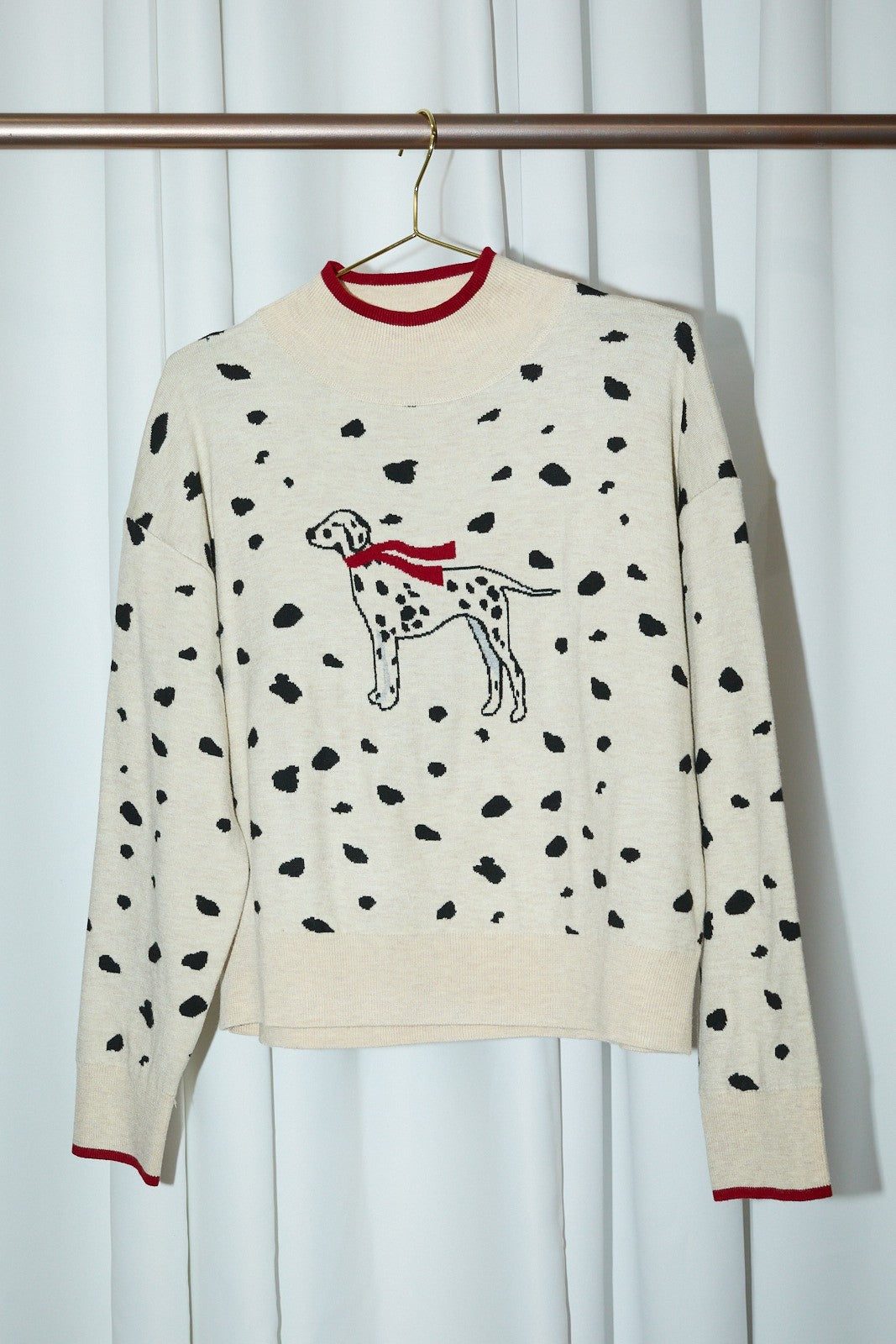 Sarah Dalmatian Sweater