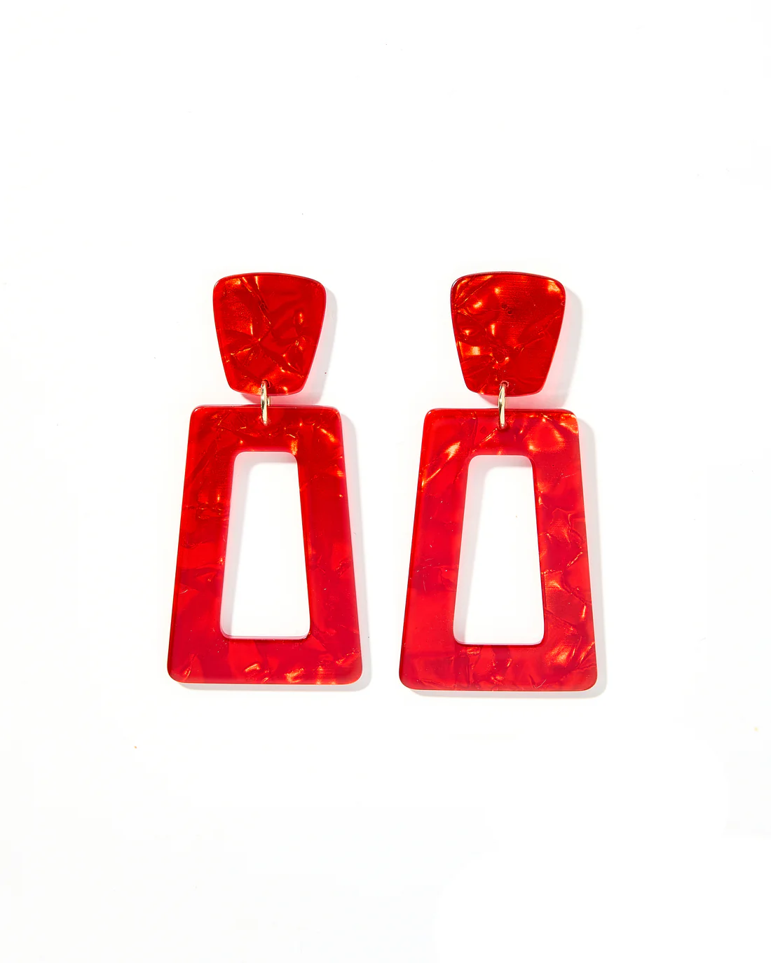 Kennedy Red Earrings