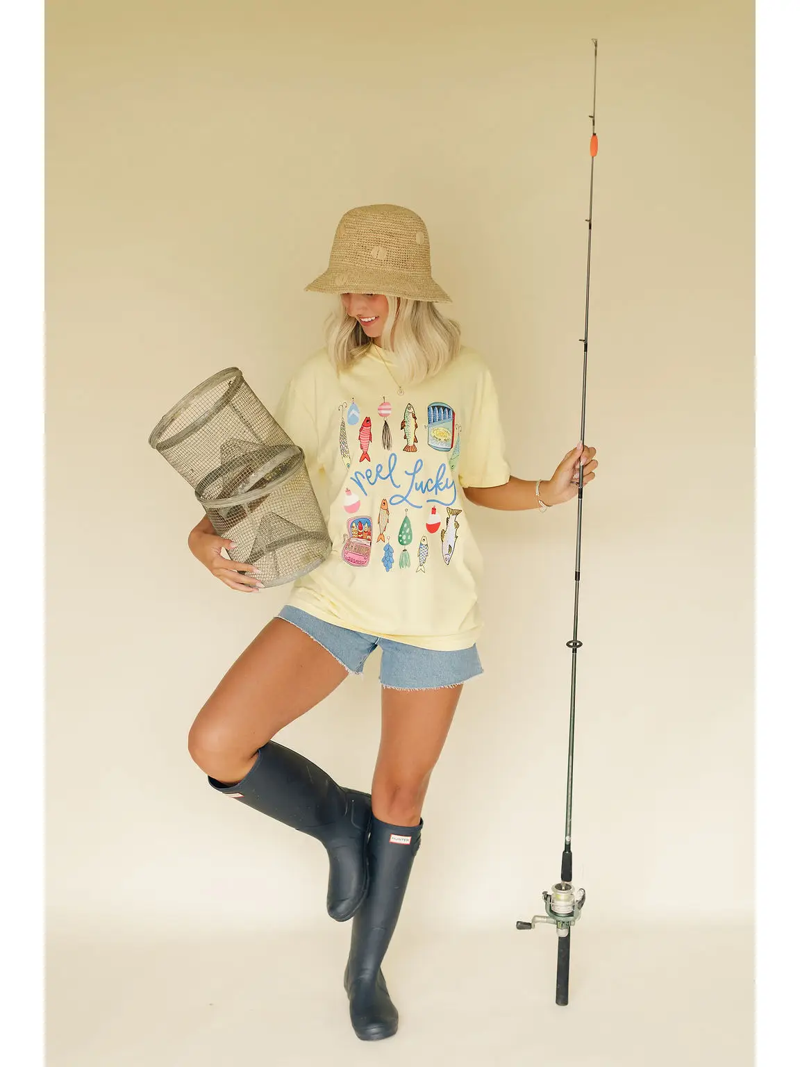 Reel Lucky Graphic Tee