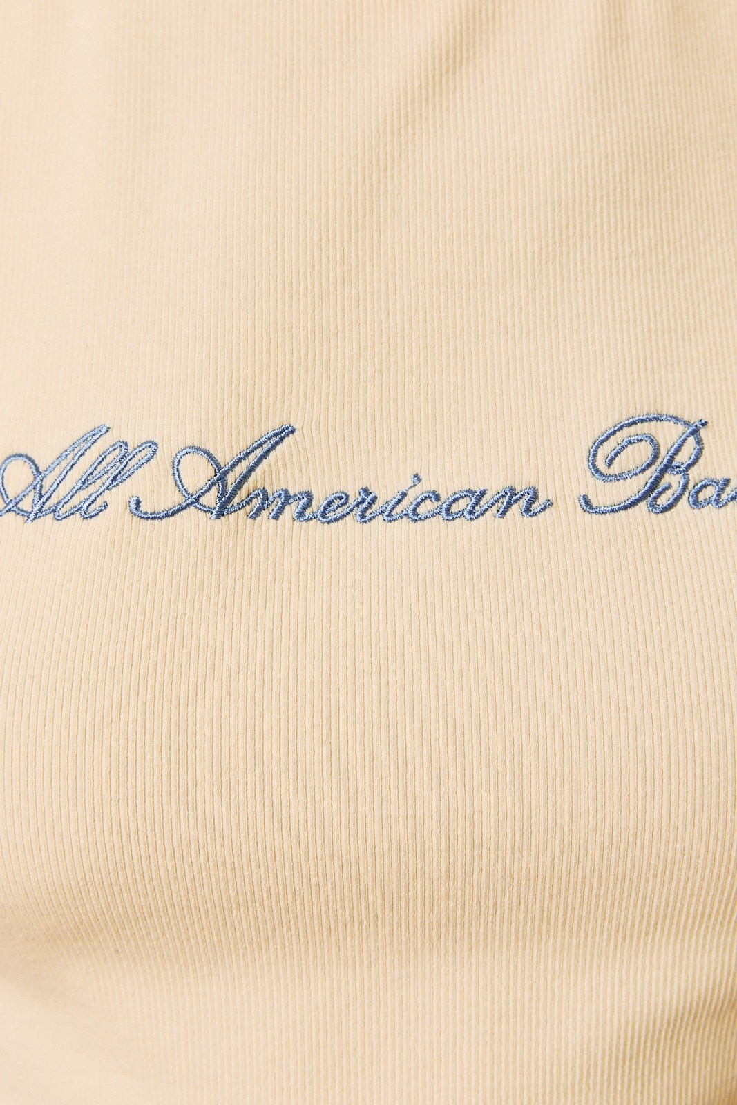 All American Babe Tank Yellow