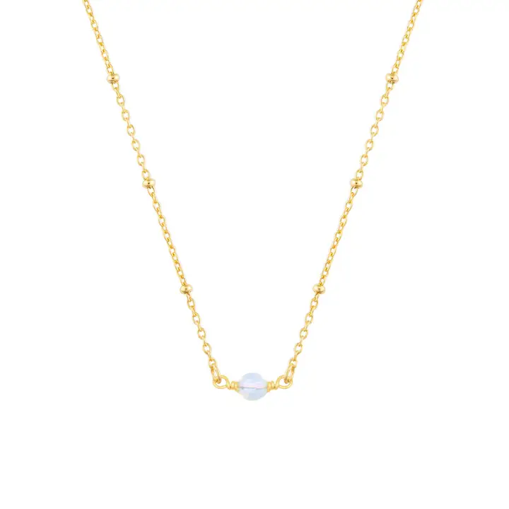 Birthstone Necklace gold