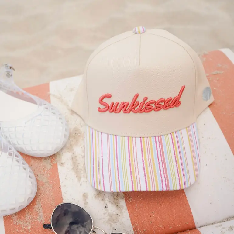 Sunkissed - Party Stripes Trucker Hat