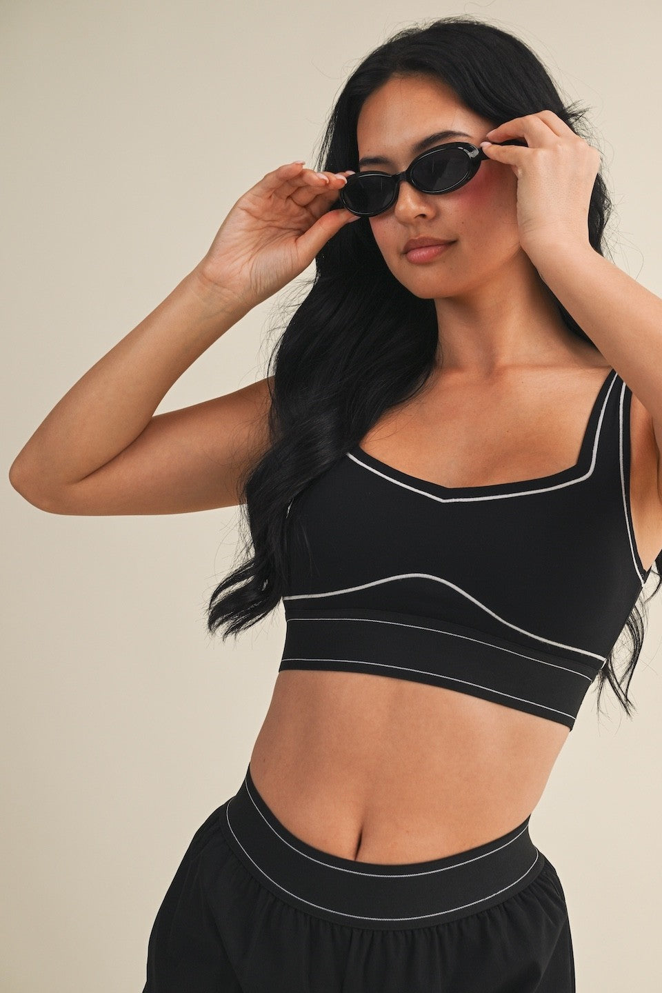 Kate Black Sports Bra